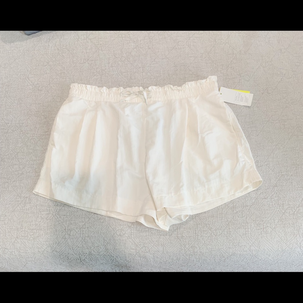 High-Waist Drawstring Shorts XL